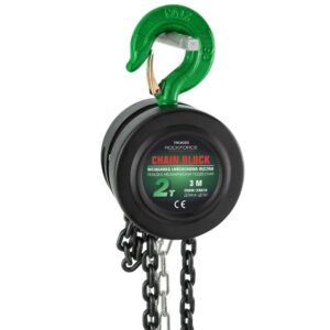 Παλάγκο χειρός ROCKFORCE 2 τόνων με αλυσίδα 3 μέτρα