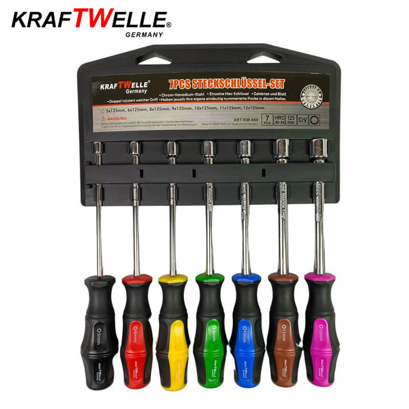 Σετ κατσαβίδια καρυδάκια 5-12 mm KRAFTWELLE