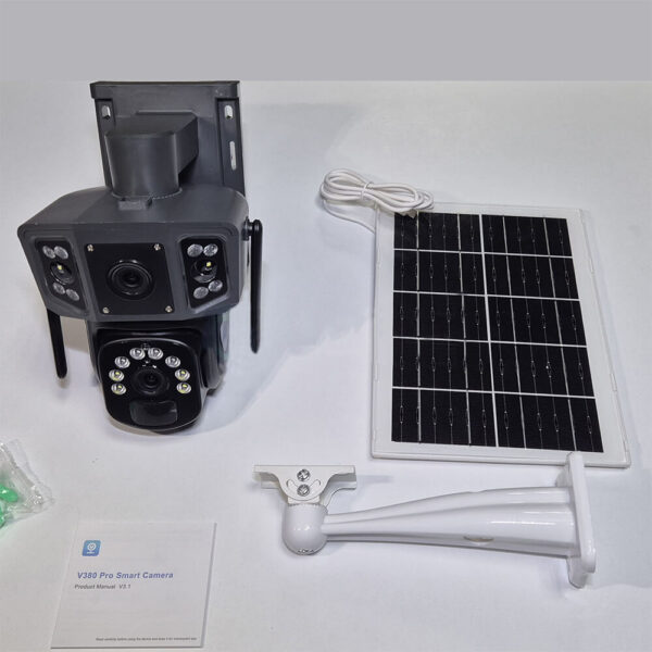 dvoina vunshna solarna 4g kamera v380 s sim karta 64gb karta pamet IMAGE06