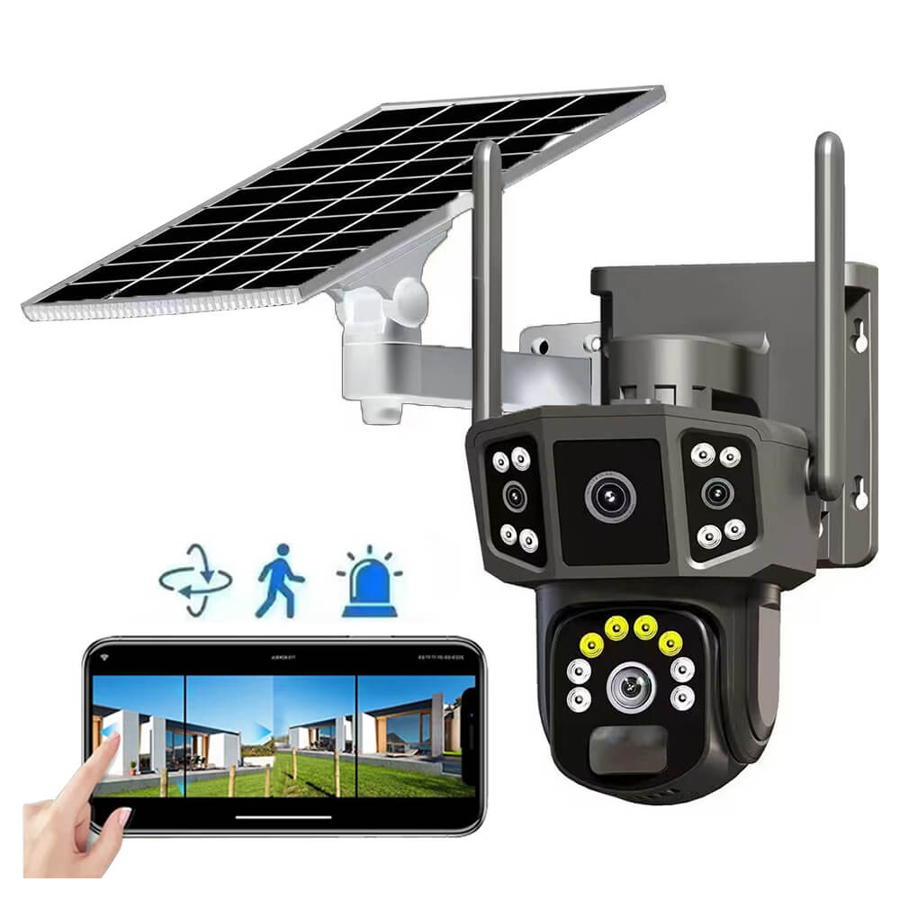 dvoina vunshna solarna 4g kamera v380 s sim karta 64gb karta pamet IMAGE08