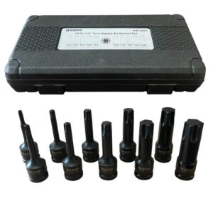 Σετ κρουστικές μύτες HAWEK 1/2" - torx 10 τεμάχια