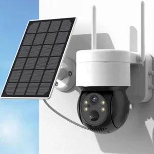 Ηλιακή Wi-Fi κάμερα iCsee 12MPX + 64GB κάρτα μνήμης